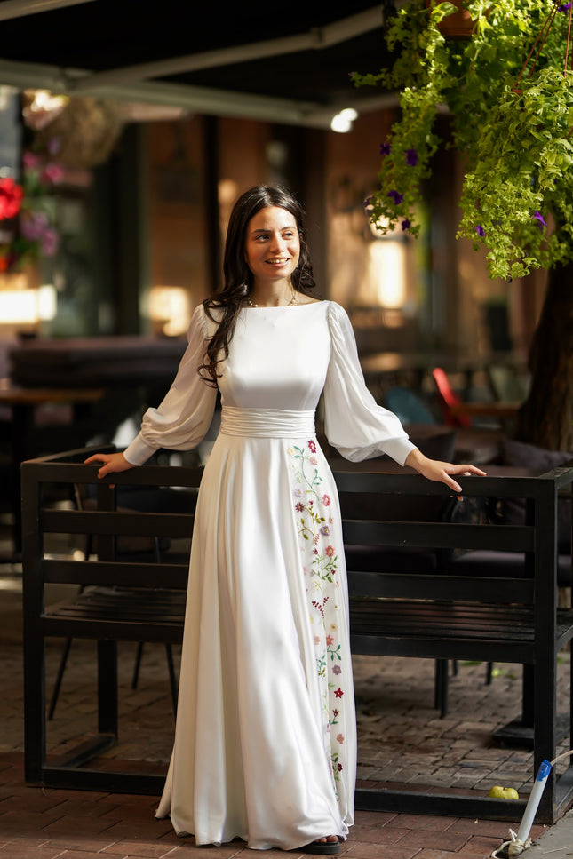 Embroidered Dress "Name_1"