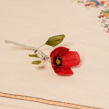 Embroidered Pin "Tulip"