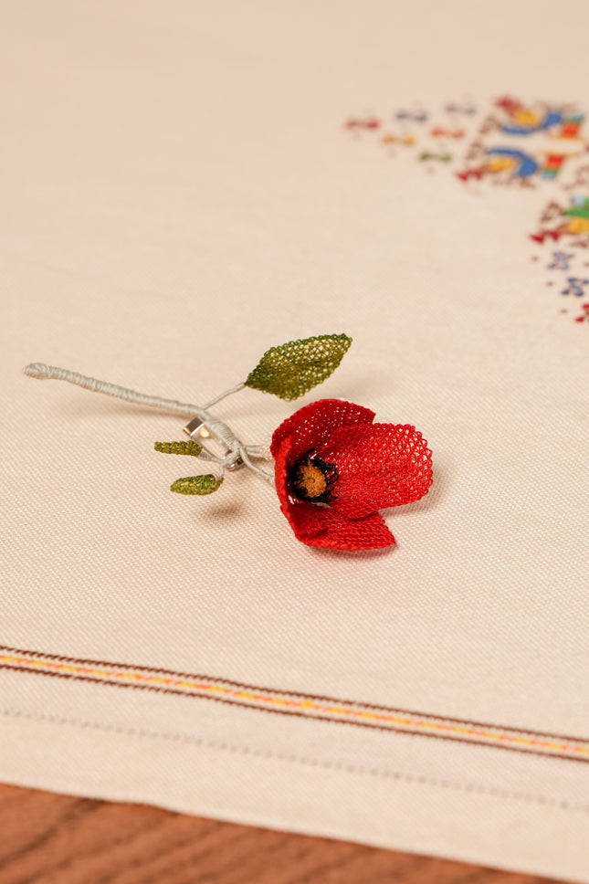 Embroidered Pin "Tulip"